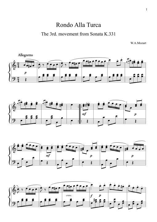 مارش ترک موتسارت-mozart-turkish-march